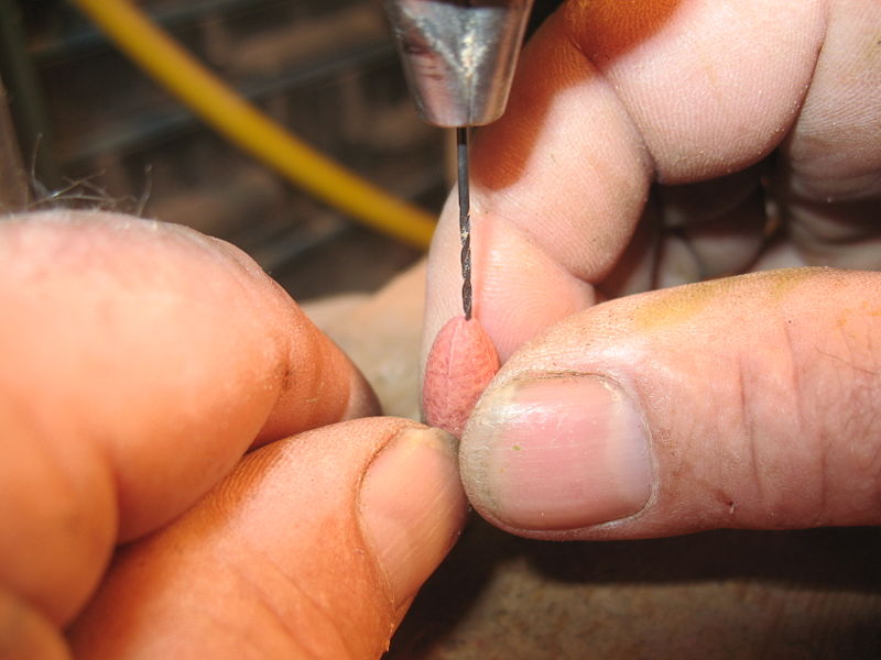 Datei:Dirndlkerne aufbohren Bertl Groiss2.JPG